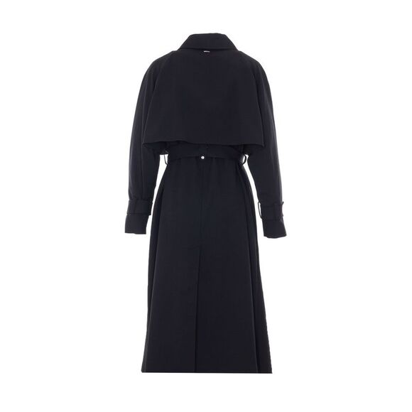 Herno Women Fresh Crinkle Woven Trench - Picture 2 of 4